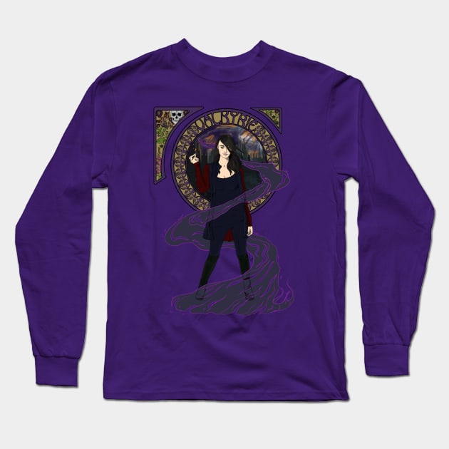 Valkyrie Cain Long Sleeve T-Shirt by NanaLeonti